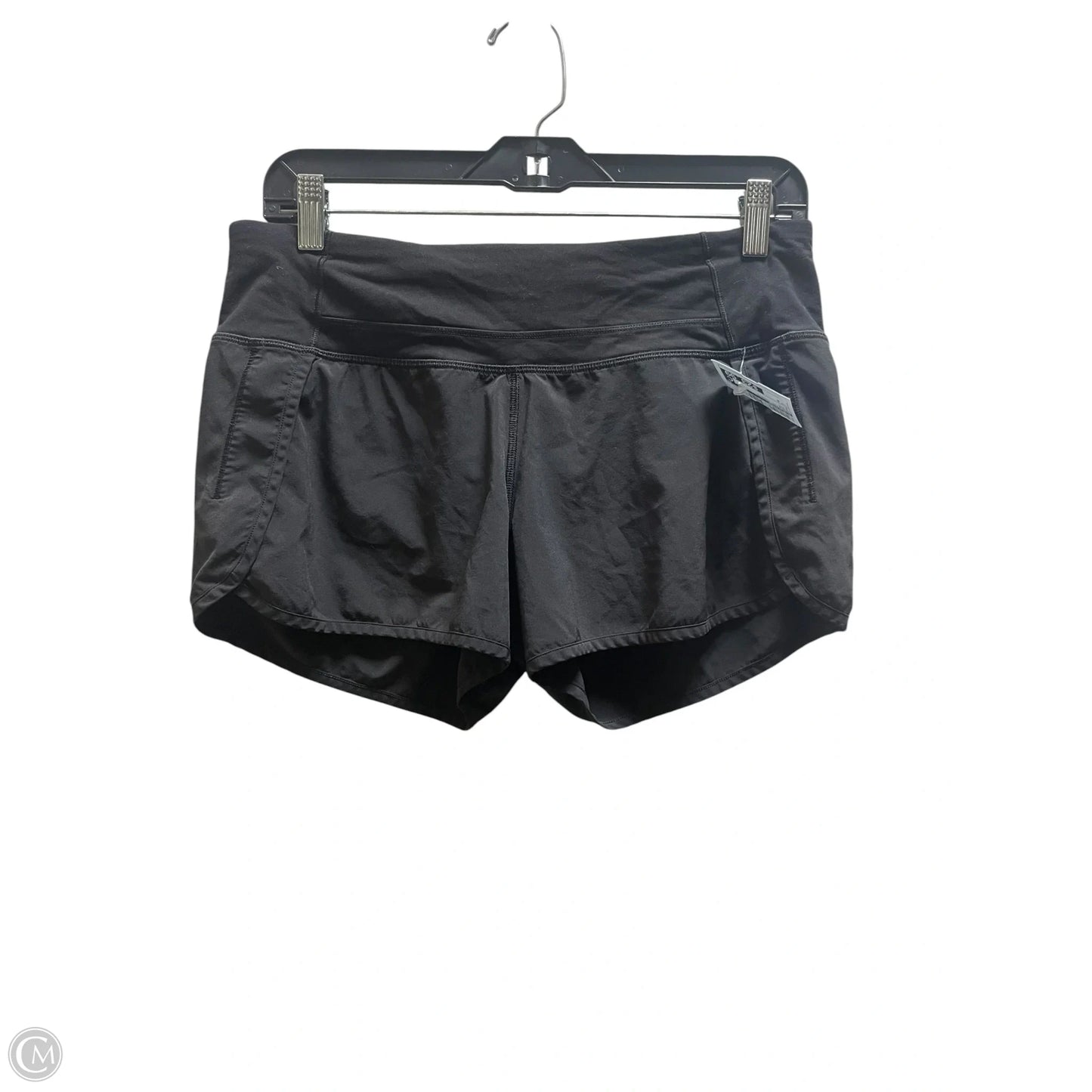 Athletic Shorts By Lululemon In Black, Size: 8