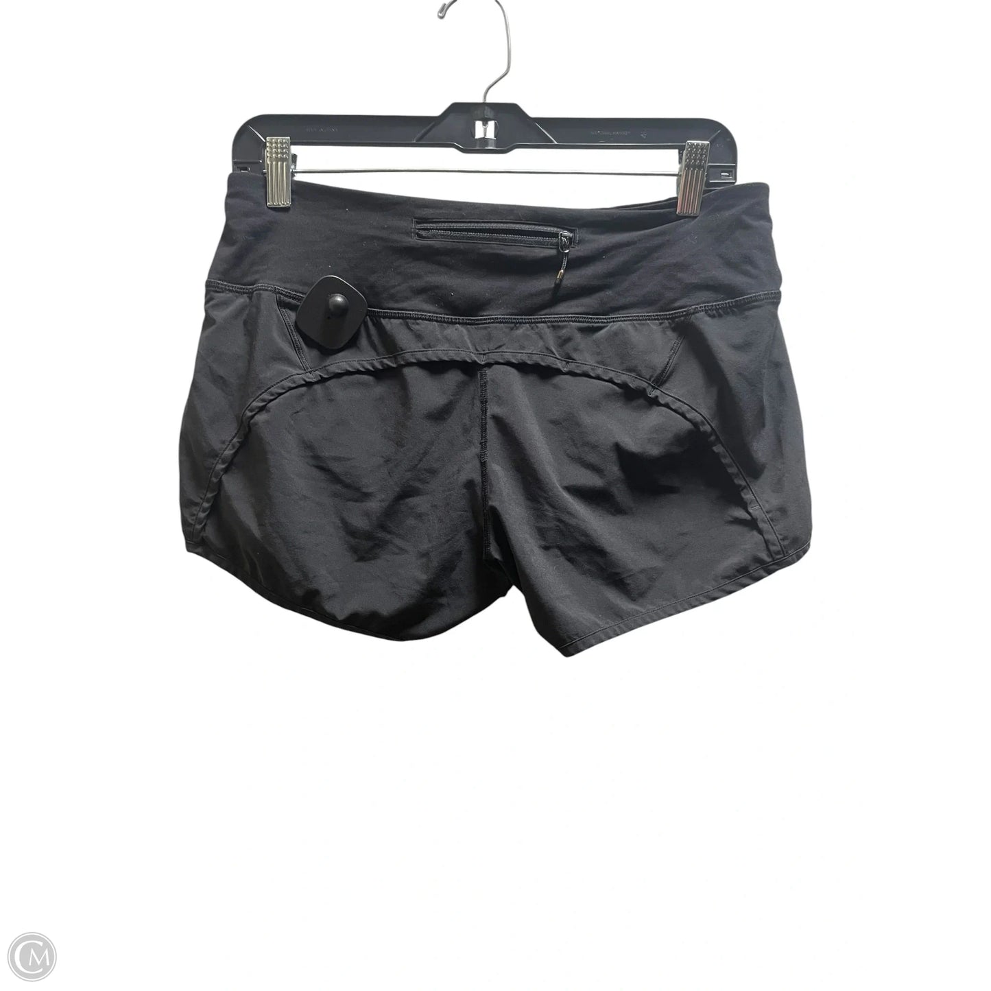 Athletic Shorts By Lululemon In Black, Size: 8