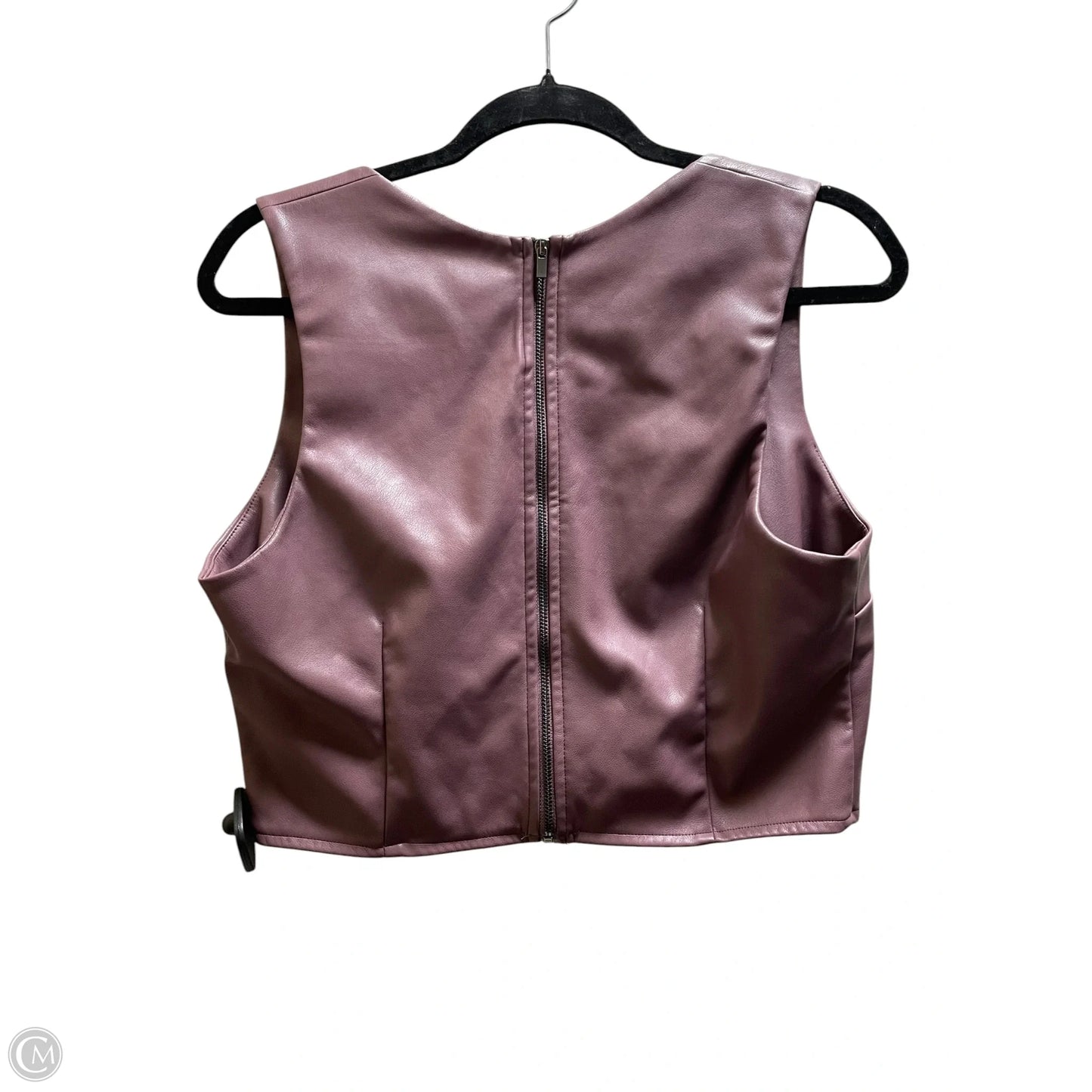 Top Sleeveless By Garage In Purple, Size: L