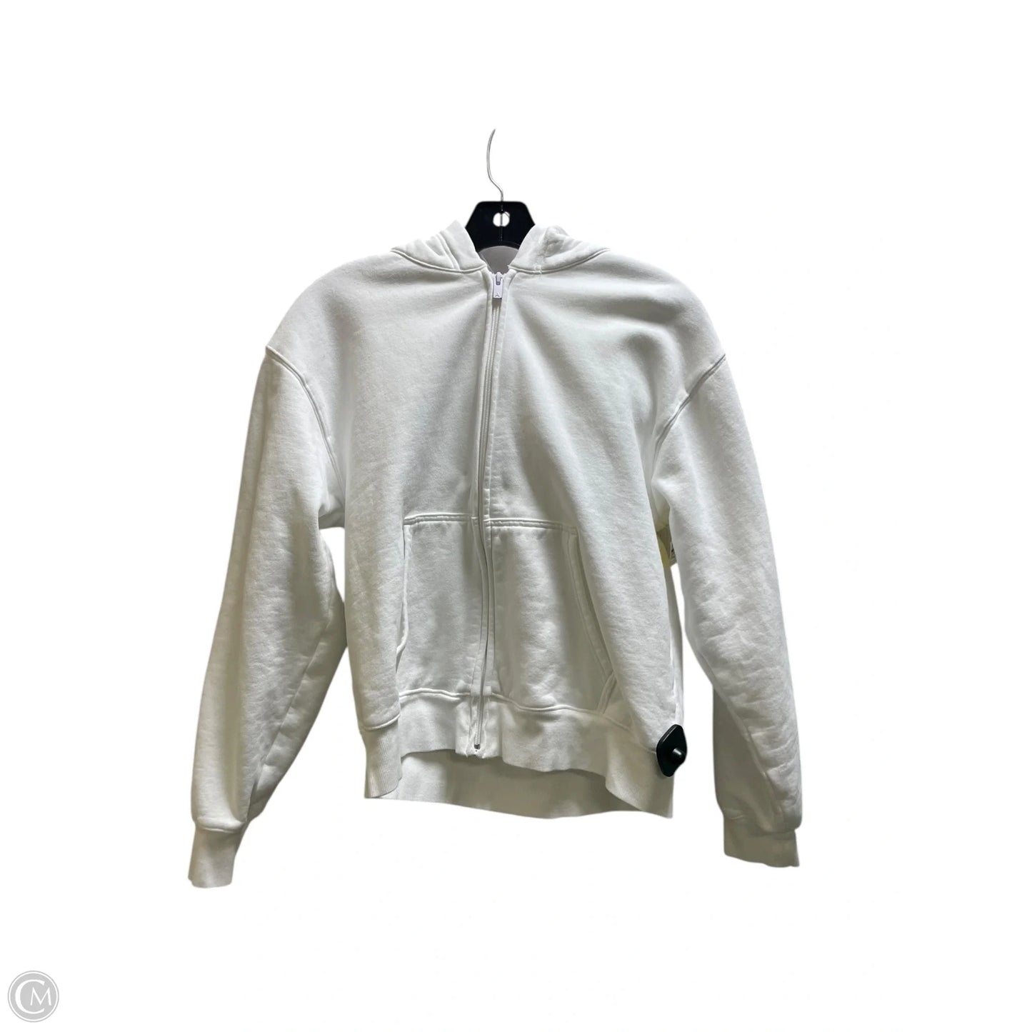 Sweatshirt Hoodie By Aritzia In White, Size: M