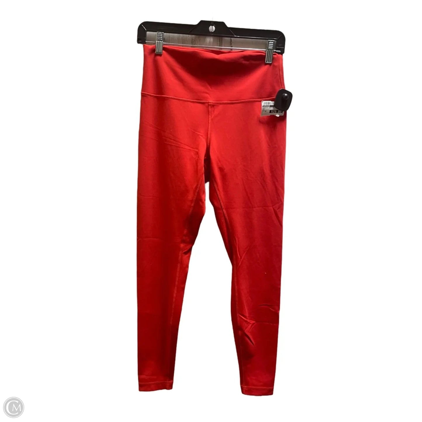 Athletic Leggings By Lululemon In Red, Size: 10