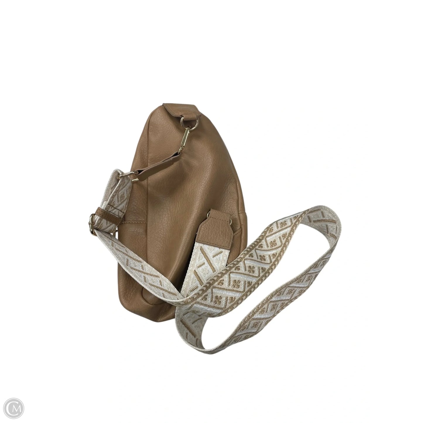 Crossbody Leather By Clothes Mentor, Size: Small