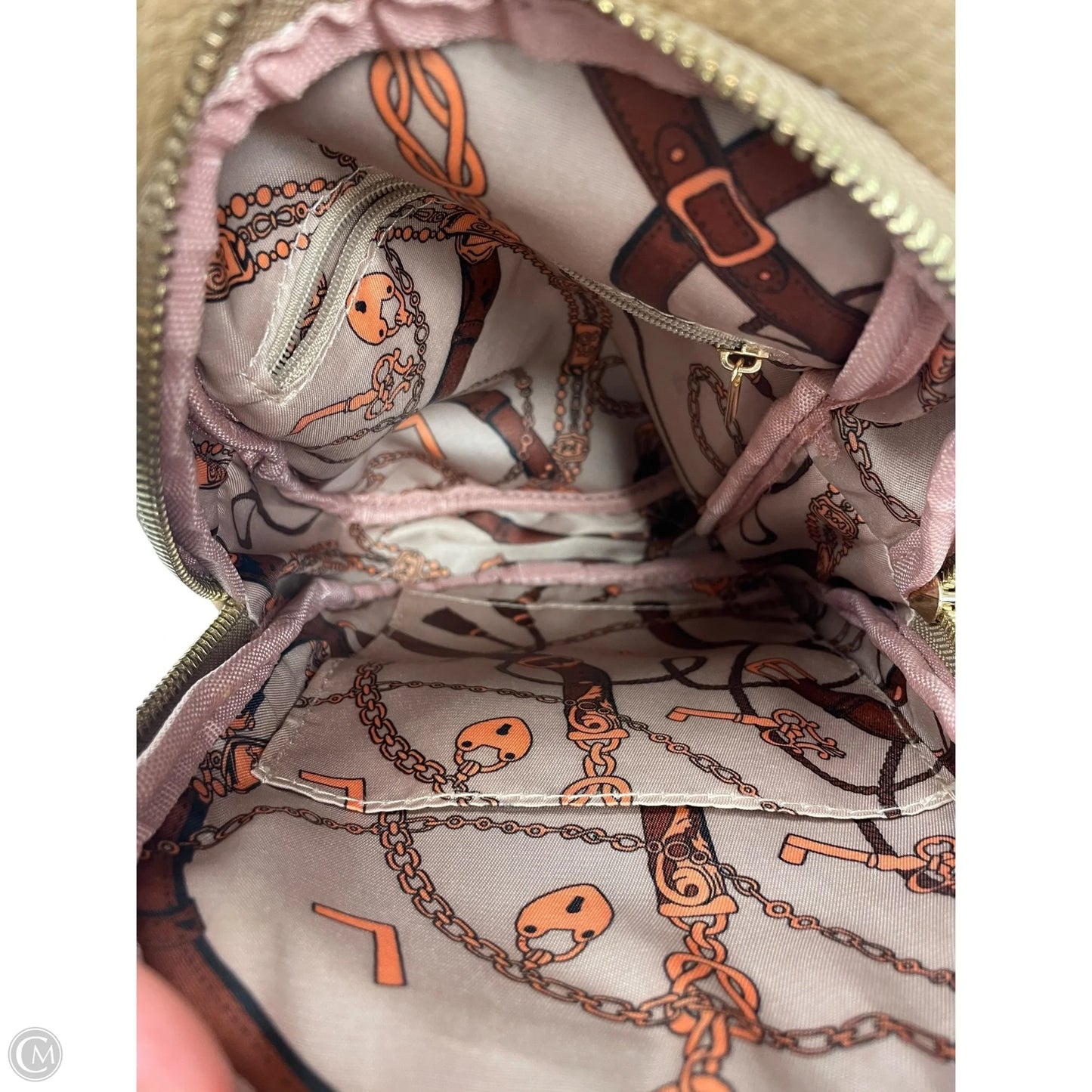 Crossbody Leather By Clothes Mentor, Size: Small