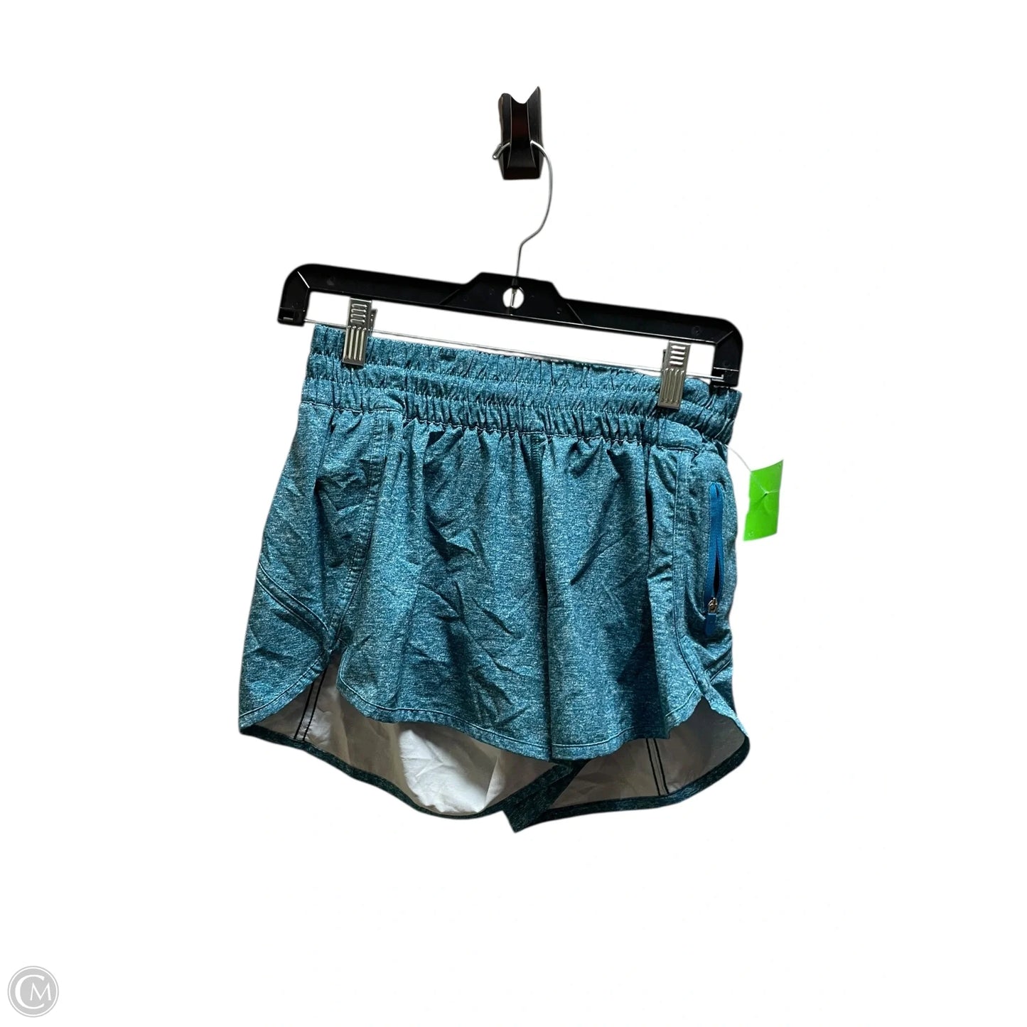 Athletic Shorts By Lululemon In Blue, Size: 8