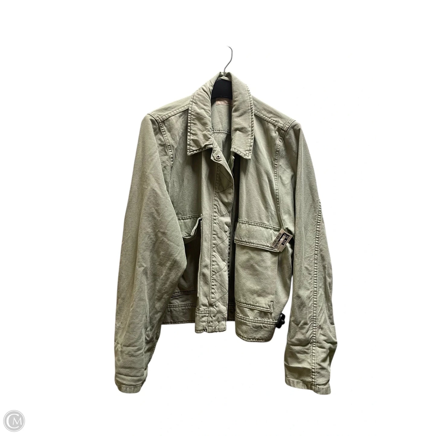 Jacket Denim By We The Free In Green, Size: L