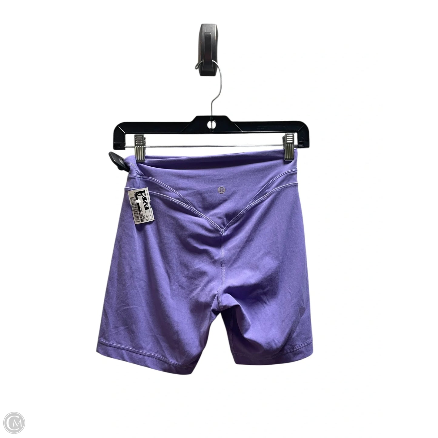 Athletic Shorts By Lululemon In Purple, Size: 6