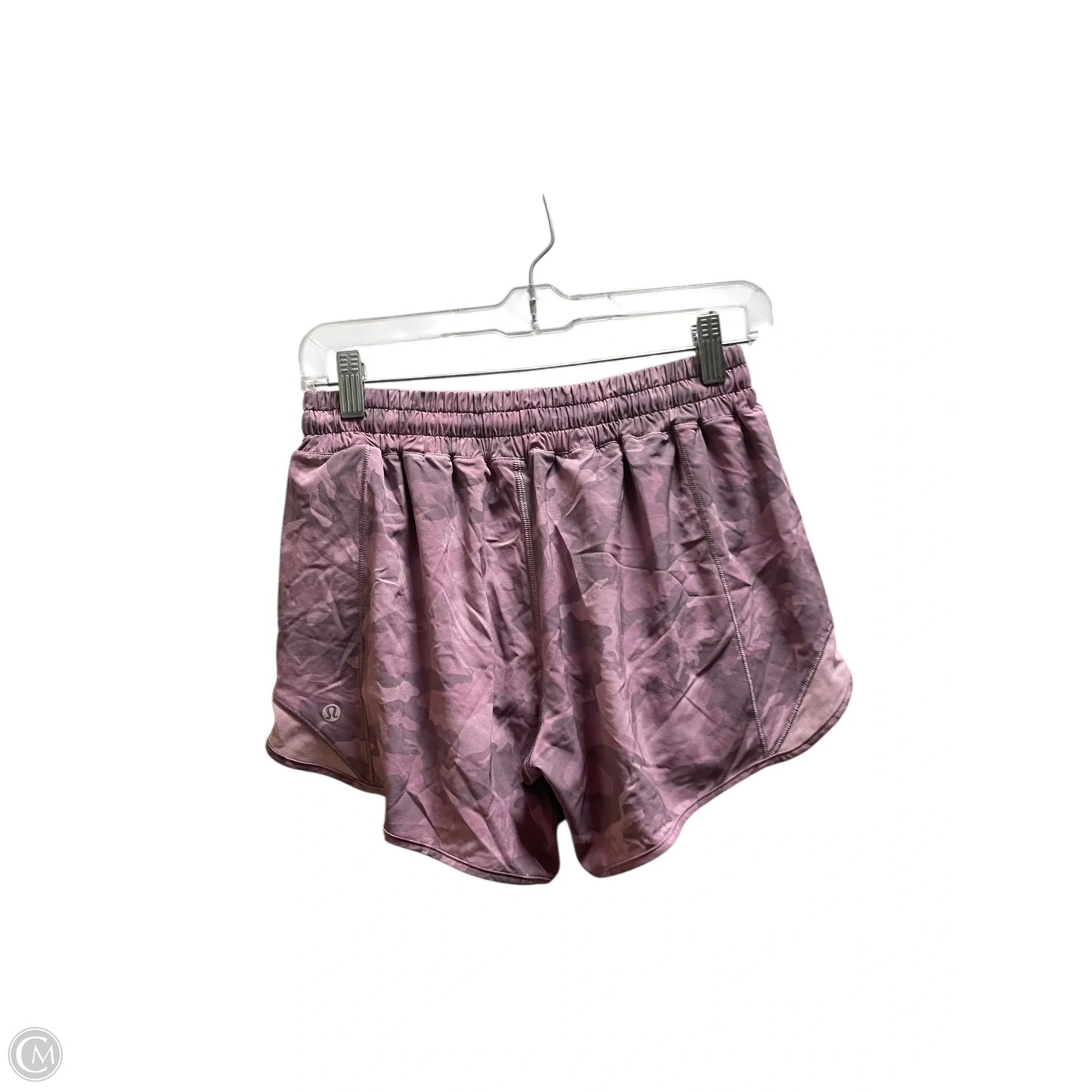 Athletic Shorts By Lululemon In Pink, Size: 8