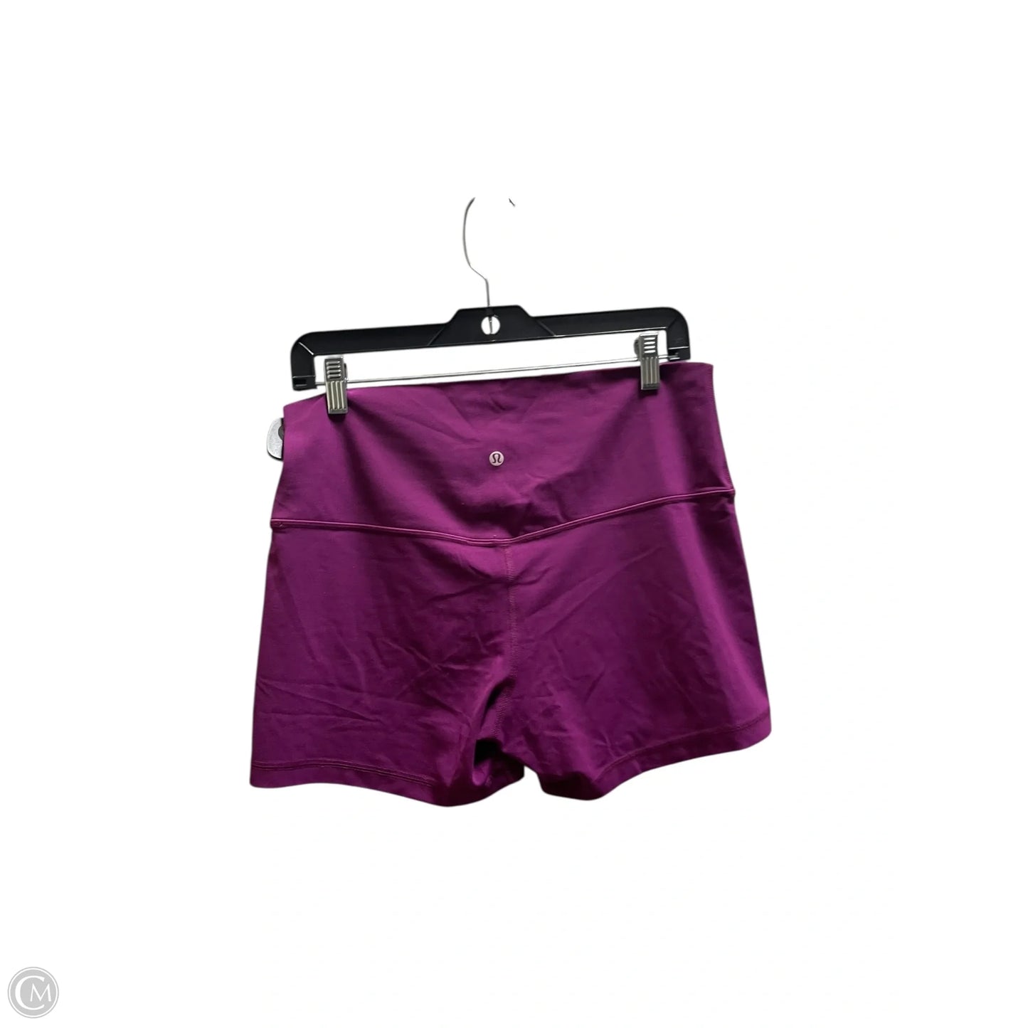 Athletic Shorts By Lululemon In Purple, Size: 14
