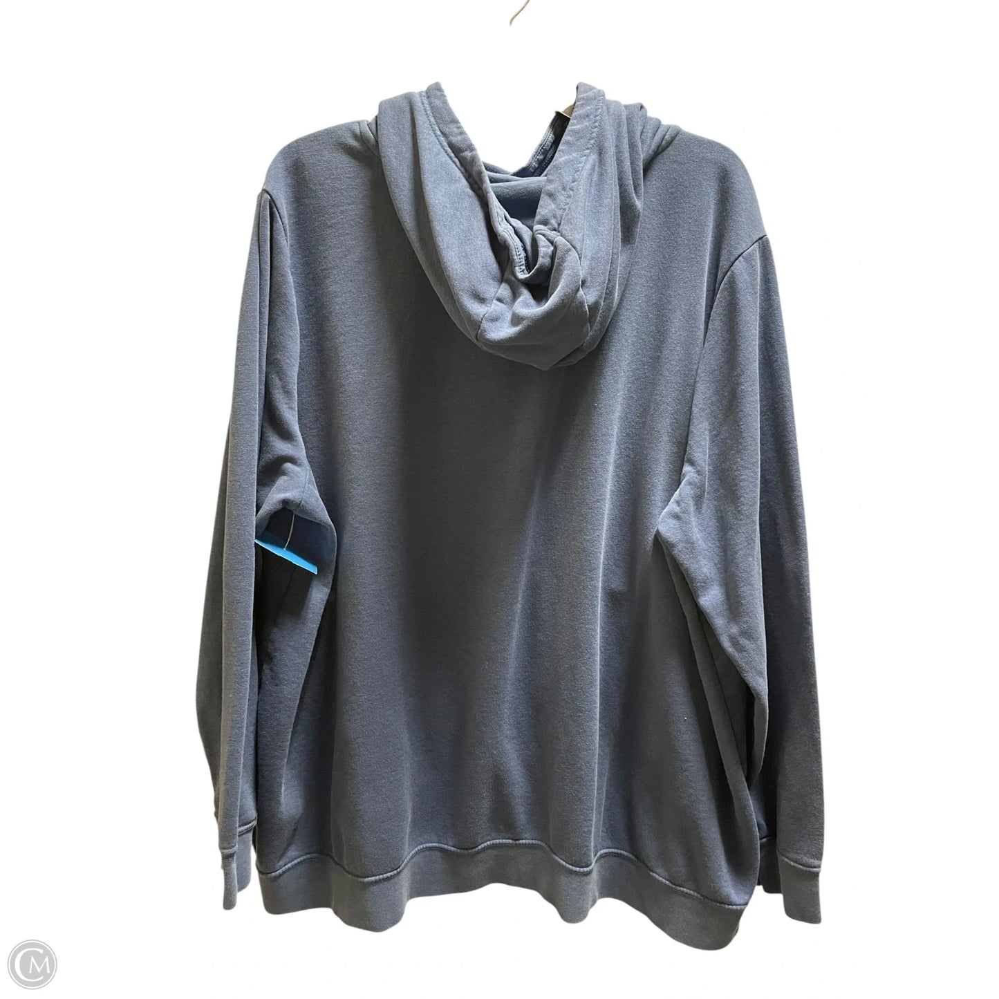 Sweatshirt Hoodie By Nike Apparel In Blue, Size: 2x