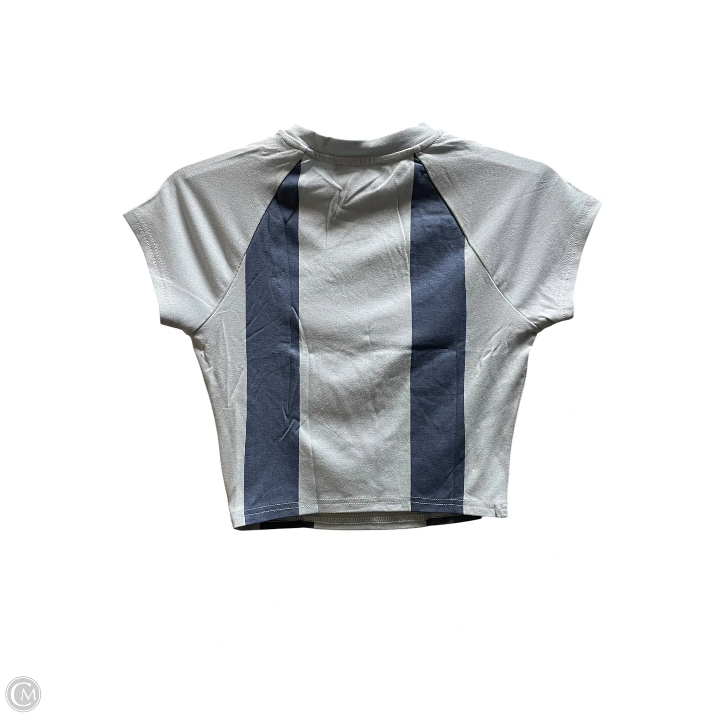 Top Short Sleeve By Cider In Blue, Size: S