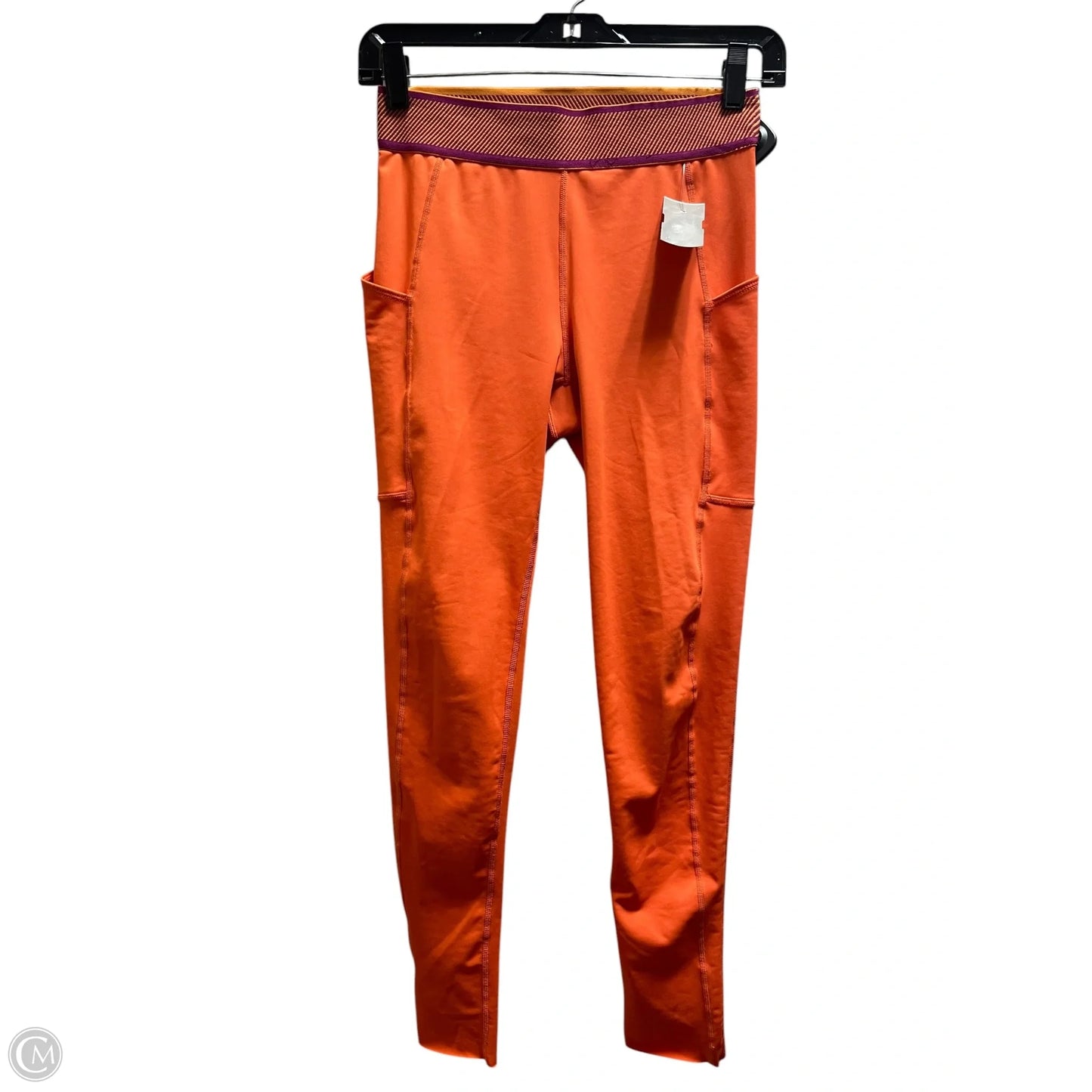 Athletic Leggings By Free People In Orange, Size: S