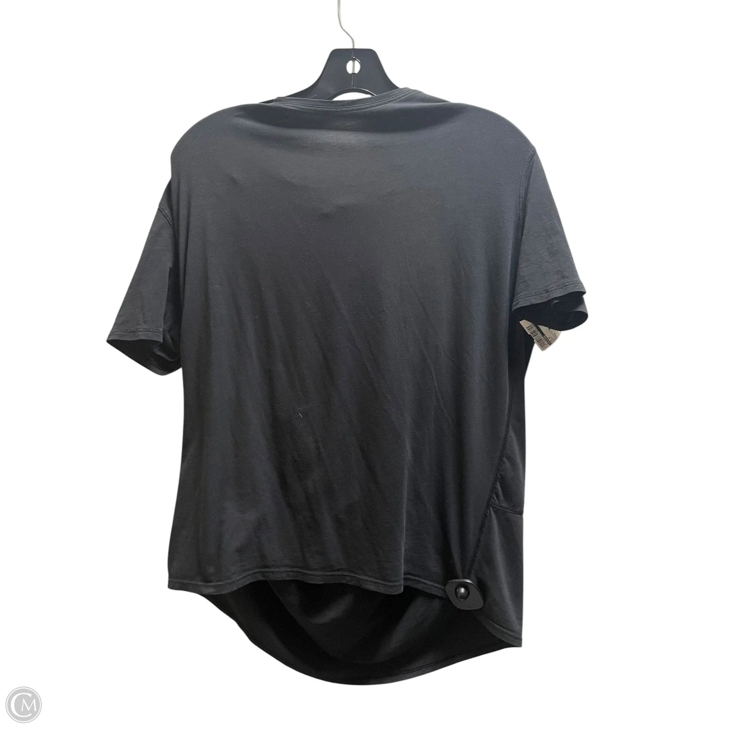 Top Short Sleeve By Lululemon In Black, Size: 4