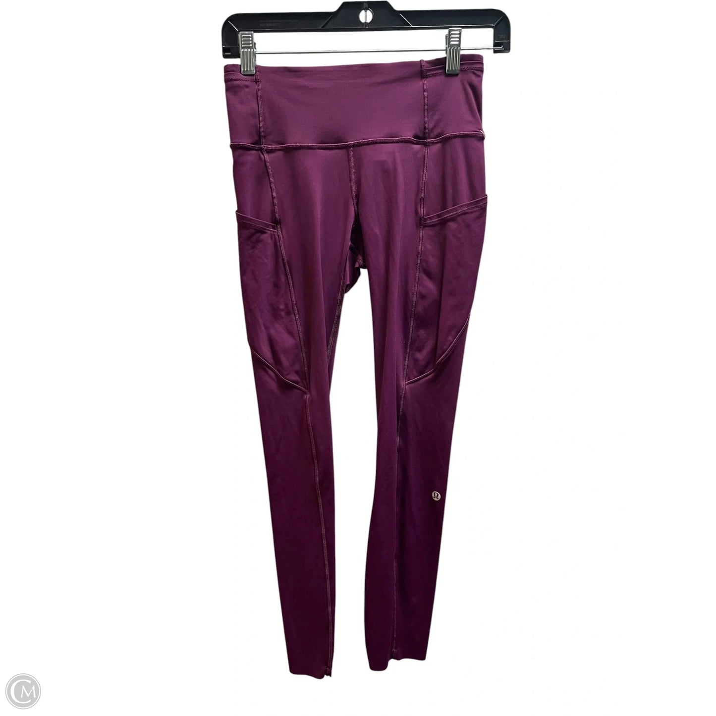 Athletic Leggings By Lululemon In Purple, Size: 4