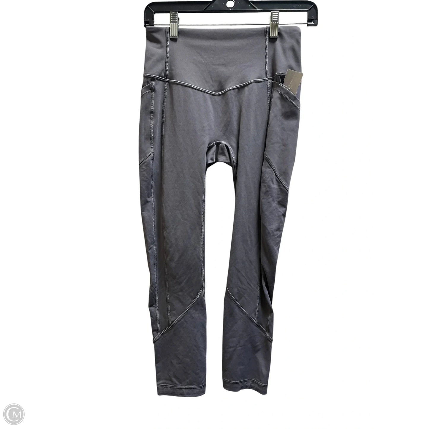 Athletic Leggings By Lululemon In Grey, Size: 6