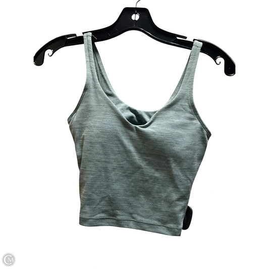 Athletic Bra By Lululemon In Green, Size: 2