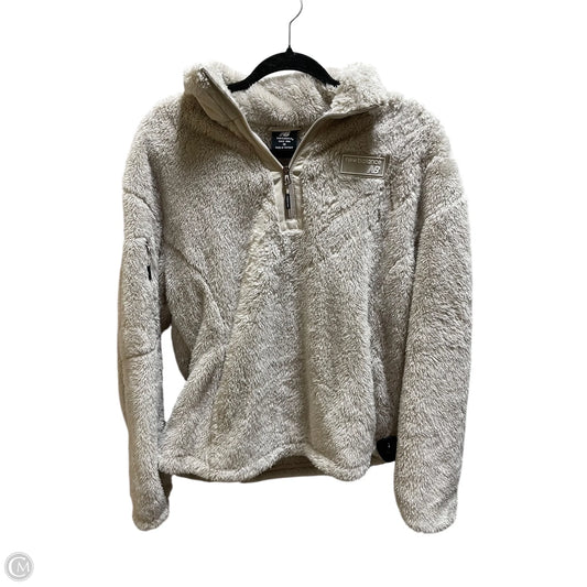 Sweatshirt Collar By New Balance In Grey, Size: M