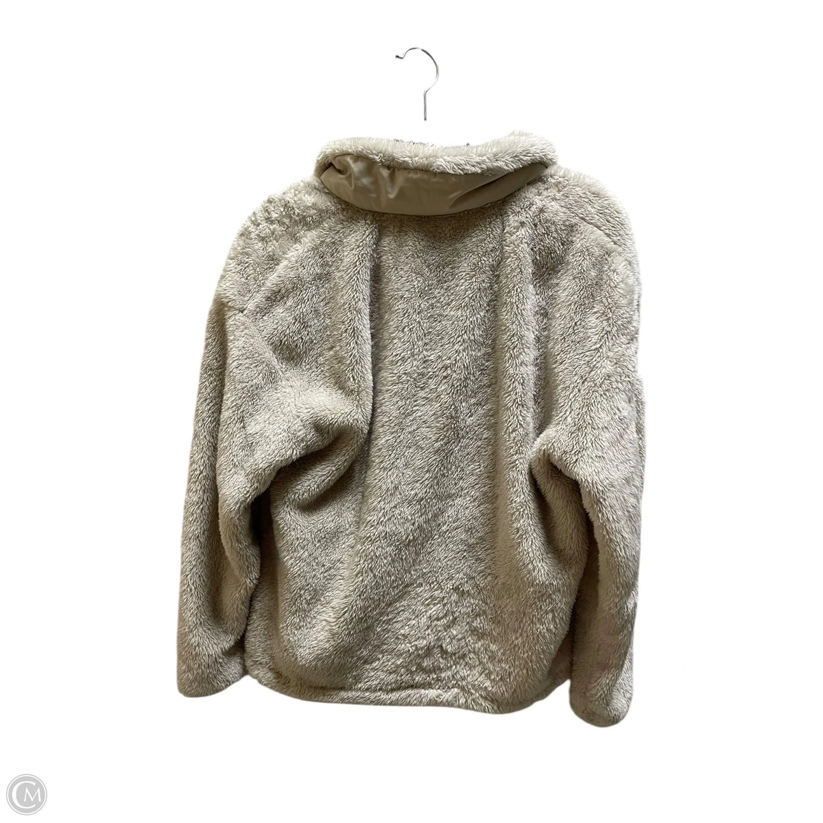 Sweatshirt Collar By New Balance In Grey, Size: M
