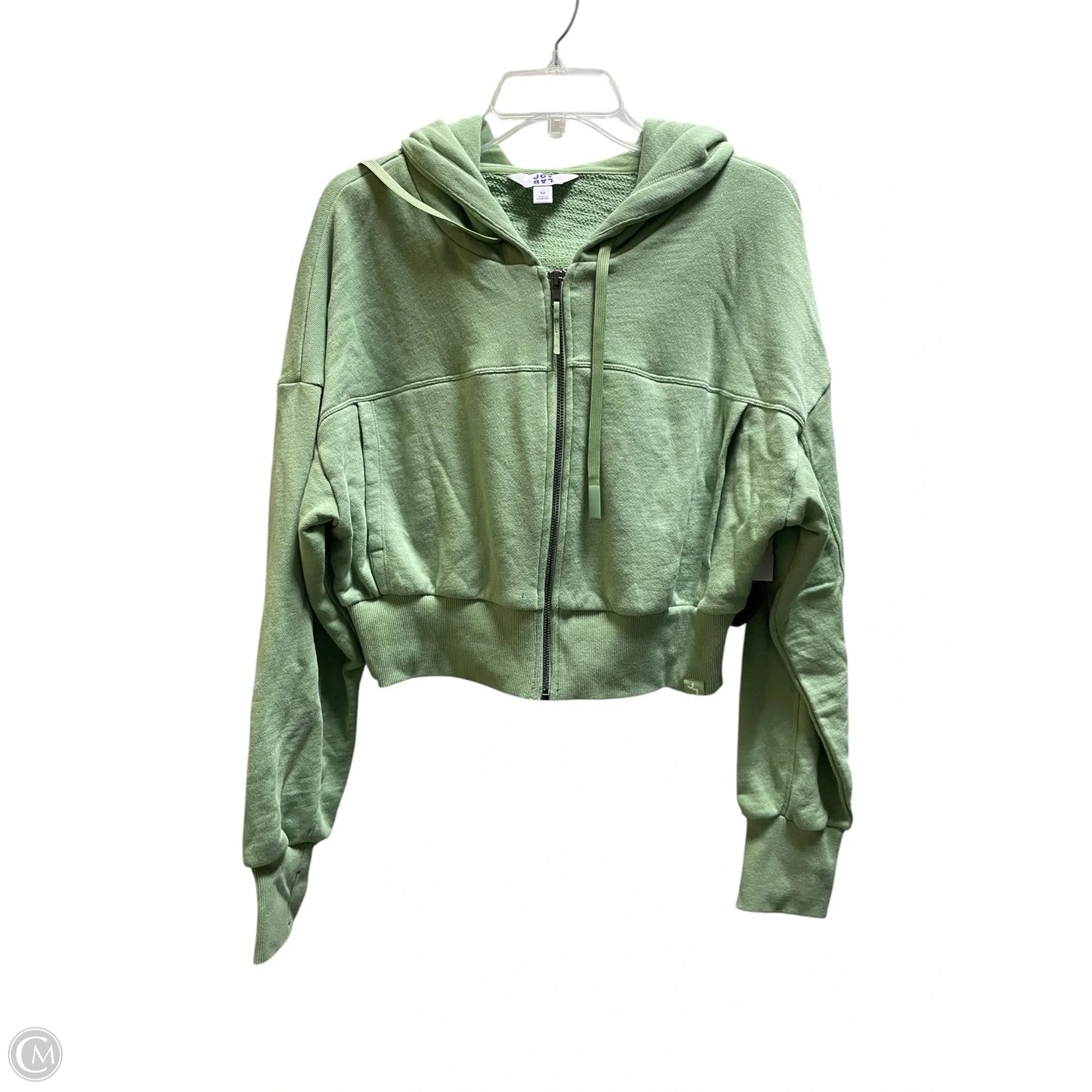 Sweatshirt Hoodie By Joy Lab In Green, Size: M