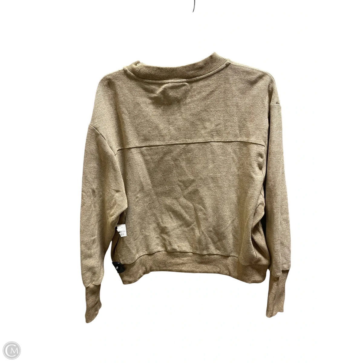 Sweatshirt Crewneck By Varley In Tan, Size: M