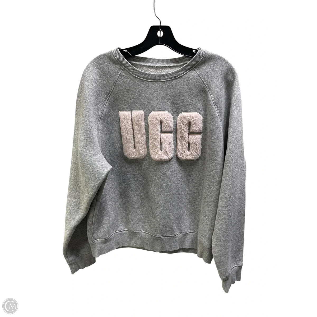 Sweatshirt Designer By Ugg In Grey, Size: L