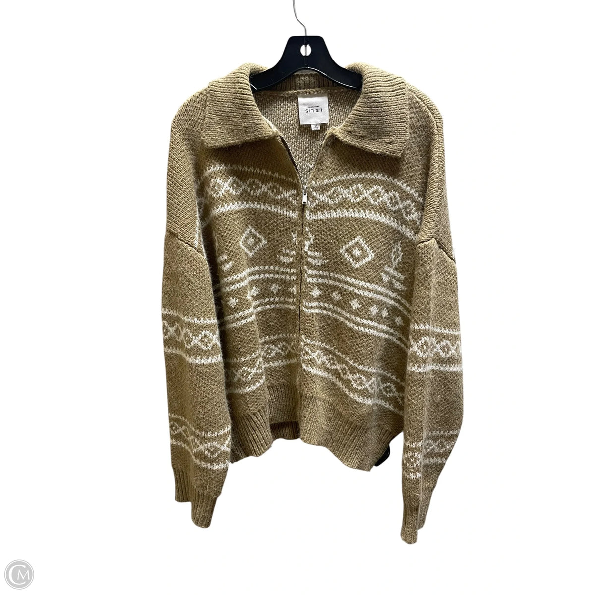 Sweater By Clothes Mentor In Brown, Size: M