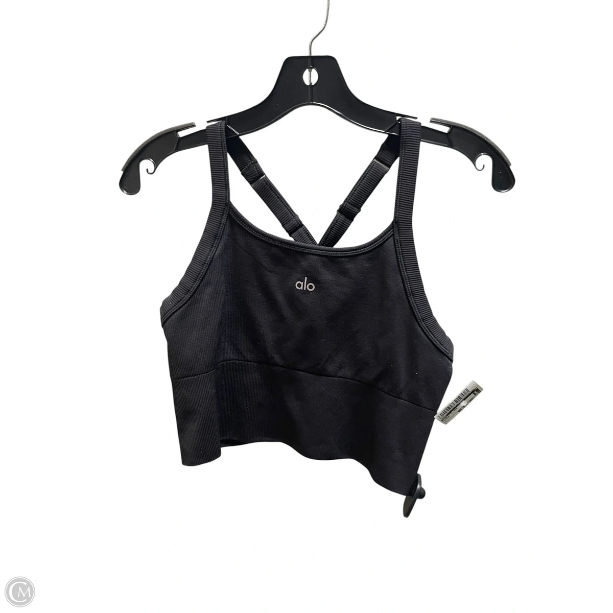 Athletic Bra By Alo In Black, Size: L