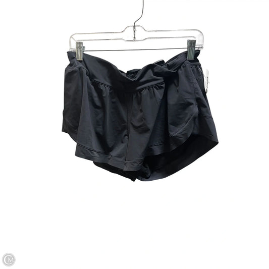 Athletic Shorts By Lululemon In Black, Size: 12