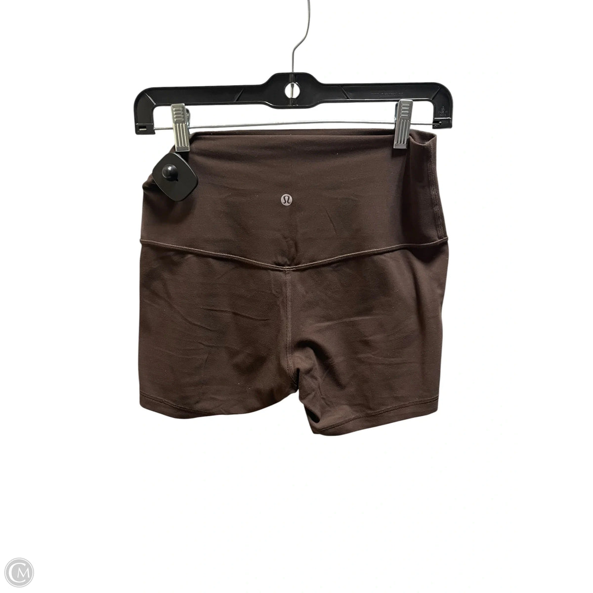 Athletic Shorts By Lululemon In Brown, Size: 8