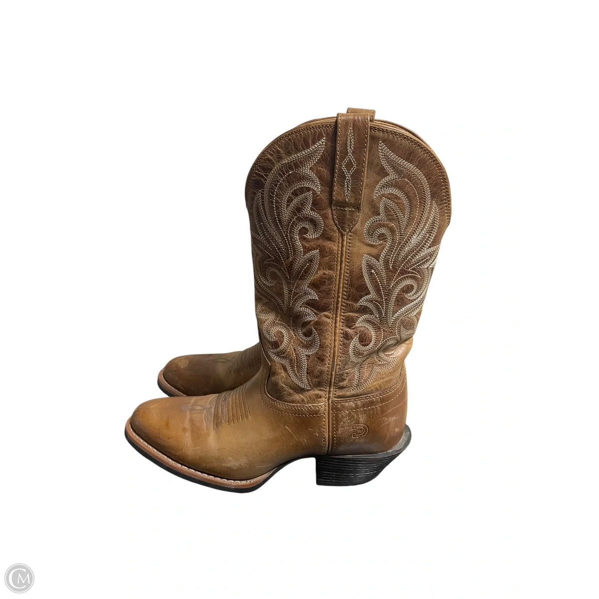 Boots Mid-calf Heels By Durango In Brown, Size: 8