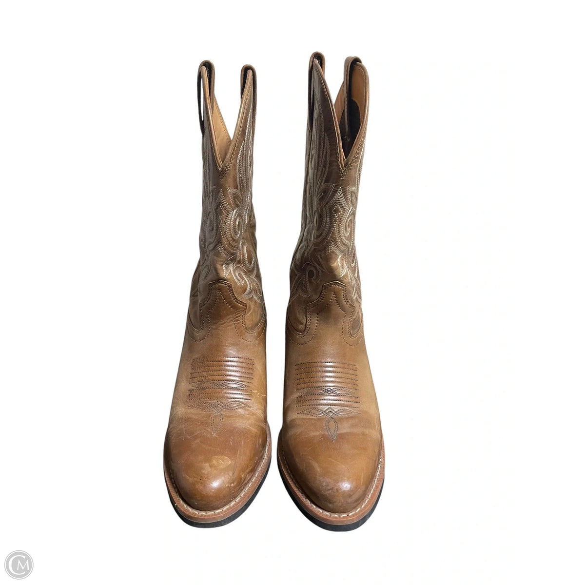 Boots Mid-calf Heels By Durango In Brown, Size: 8