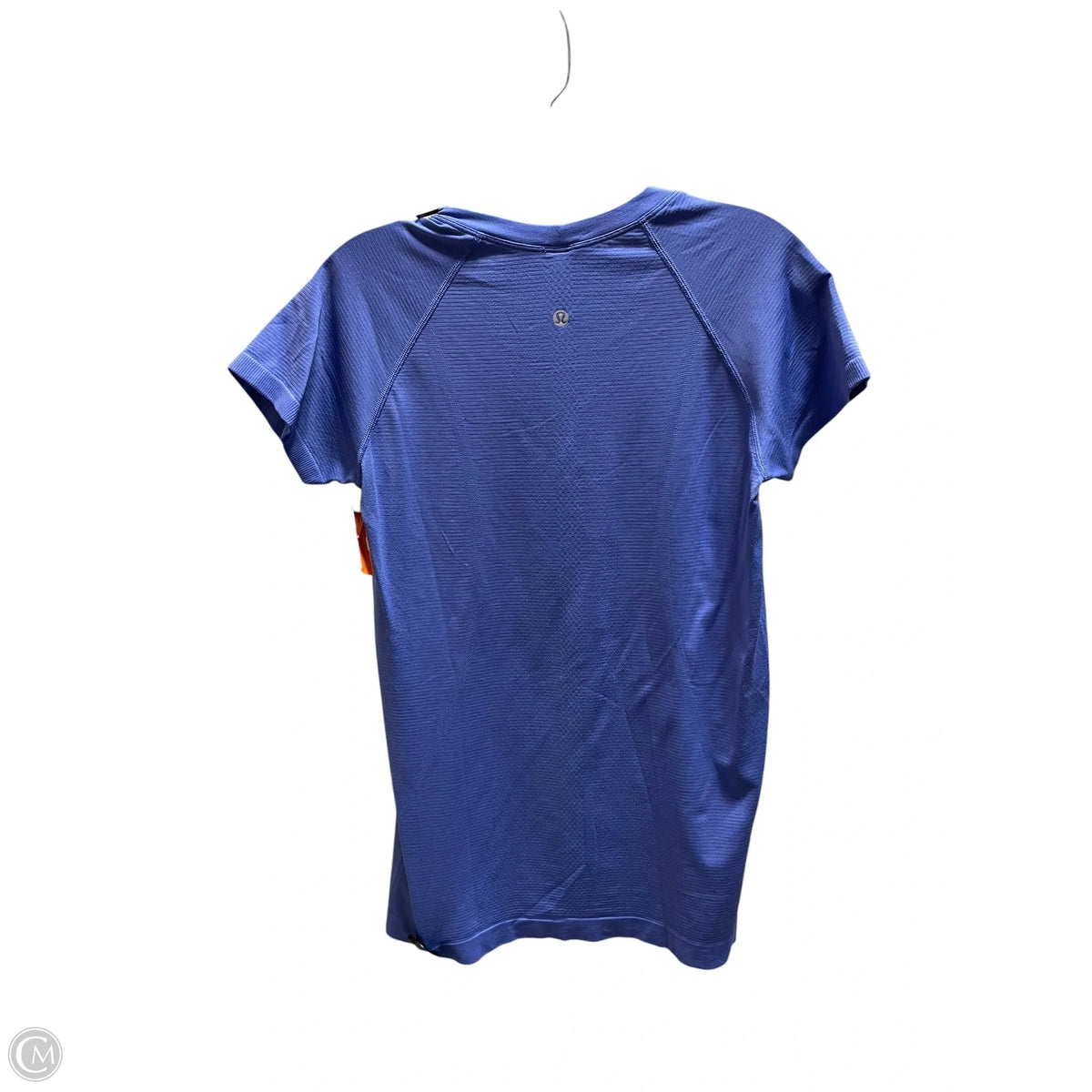 Athletic Top Short Sleeve By Lululemon In Purple, Size: L