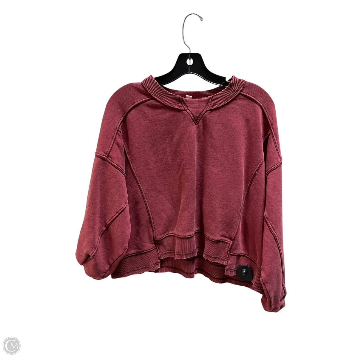 Sweatshirt Crewneck By Free People In Red, Size: S