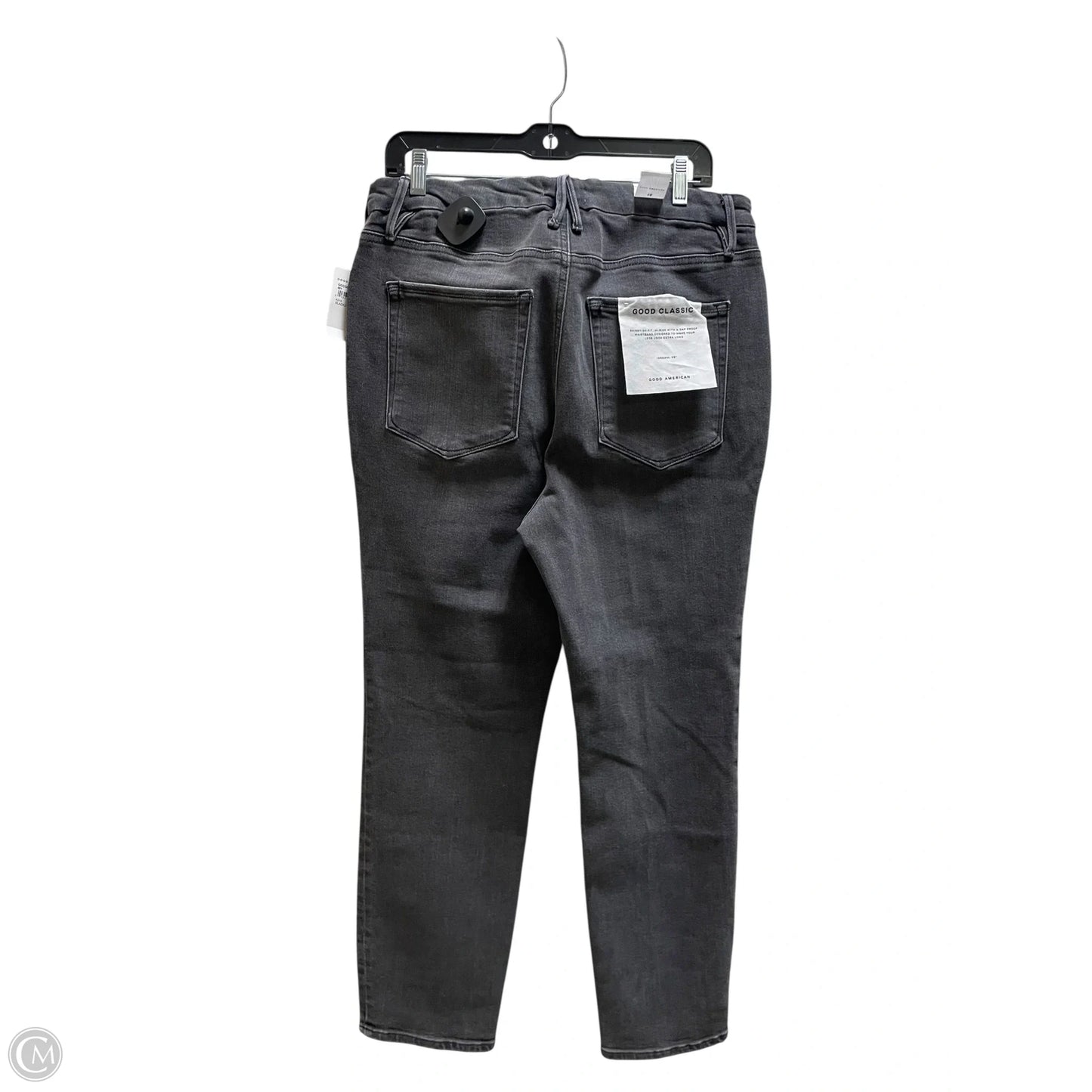 Jeans Skinny By Good American In Black, Size: 14