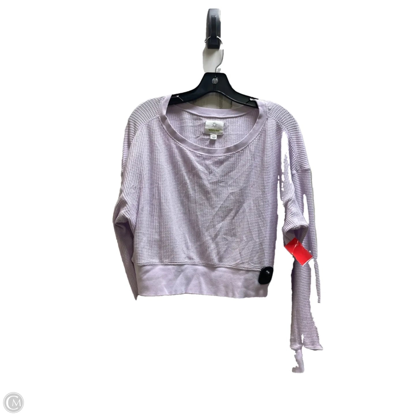 Top Long Sleeve By Offline By Aerie In Purple, Size: S