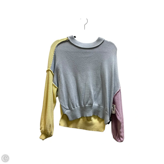 Sweater By Blu Pepper In Blue, Size: S