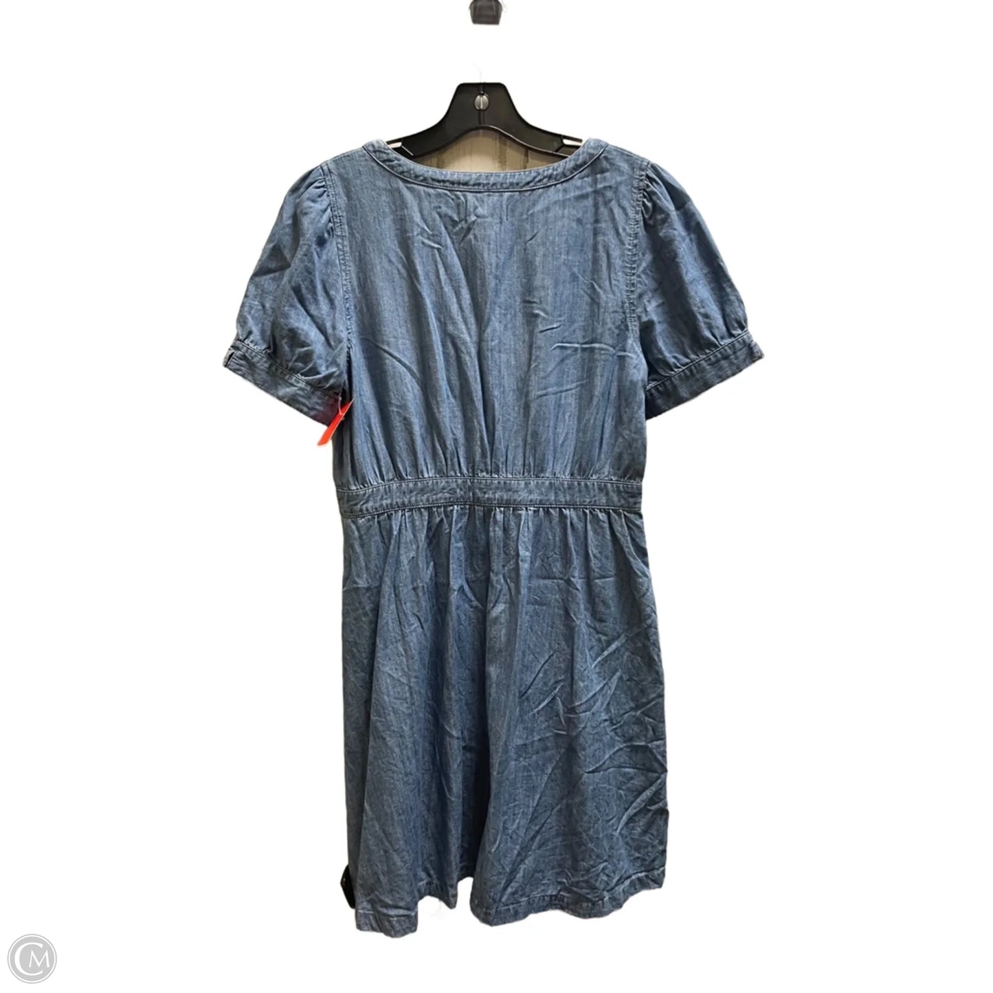 Dress Casual Midi By Madewell In Blue & Brown, Size: S