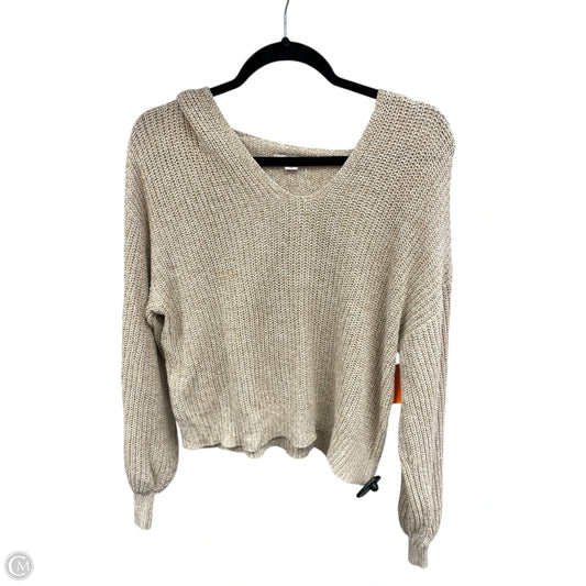 Sweater By American Eagle In Beige, Size: Xs