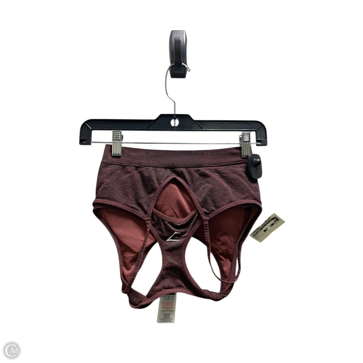 Athletic Bra By Gym Shark In Brown, Size: S