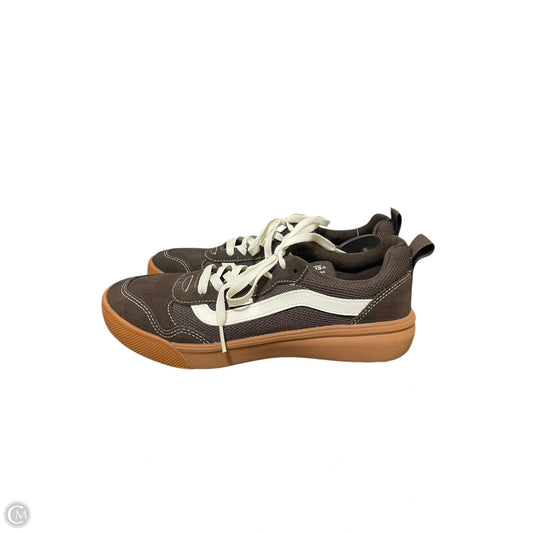 Shoes Sneakers By Vans In Brown, Size: 10