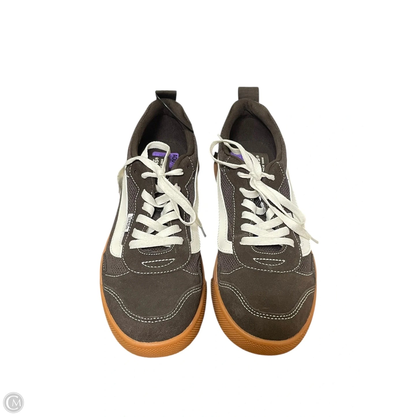 Shoes Sneakers By Vans In Brown, Size: 10