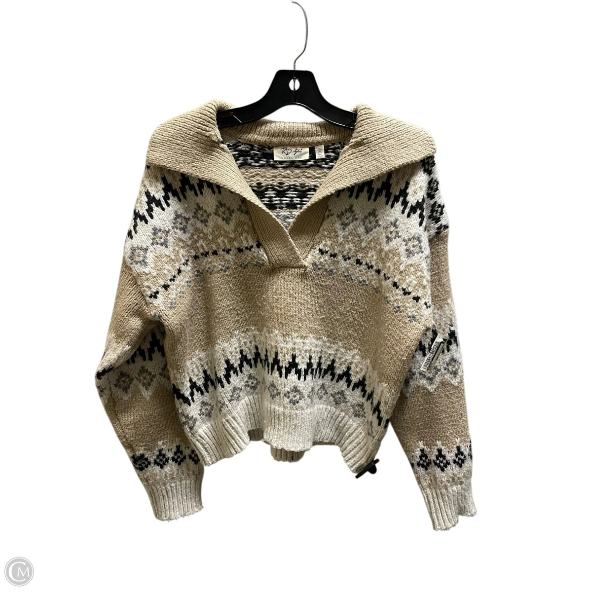 Sweater By Rd Style In Brown, Size: S