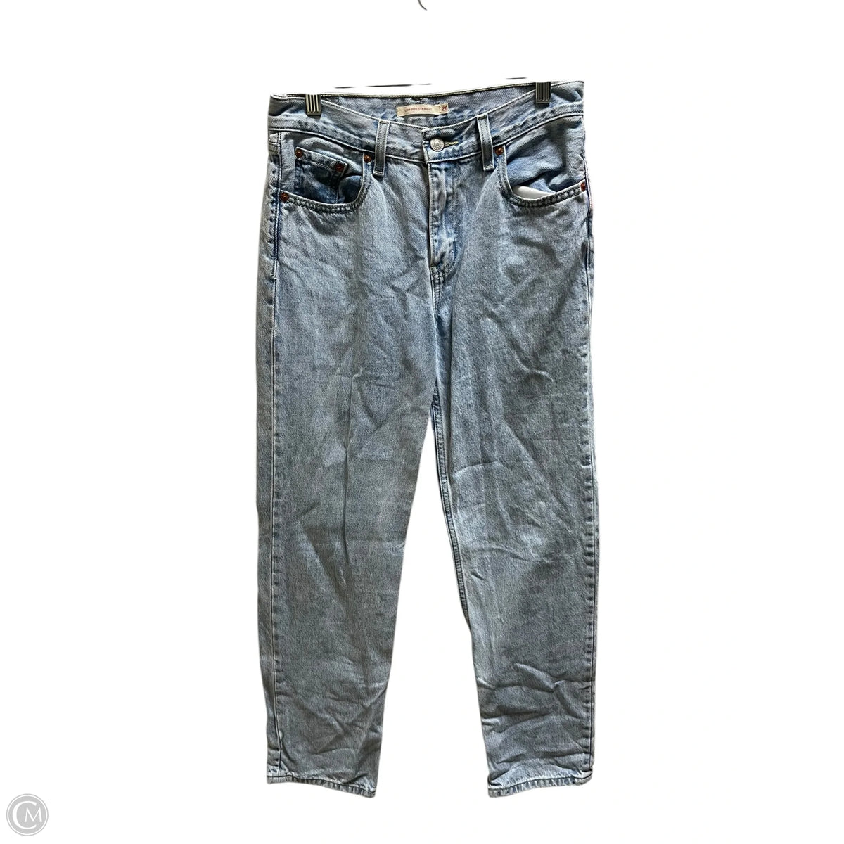 Jeans Wide Leg By Levis In Blue, Size: 2