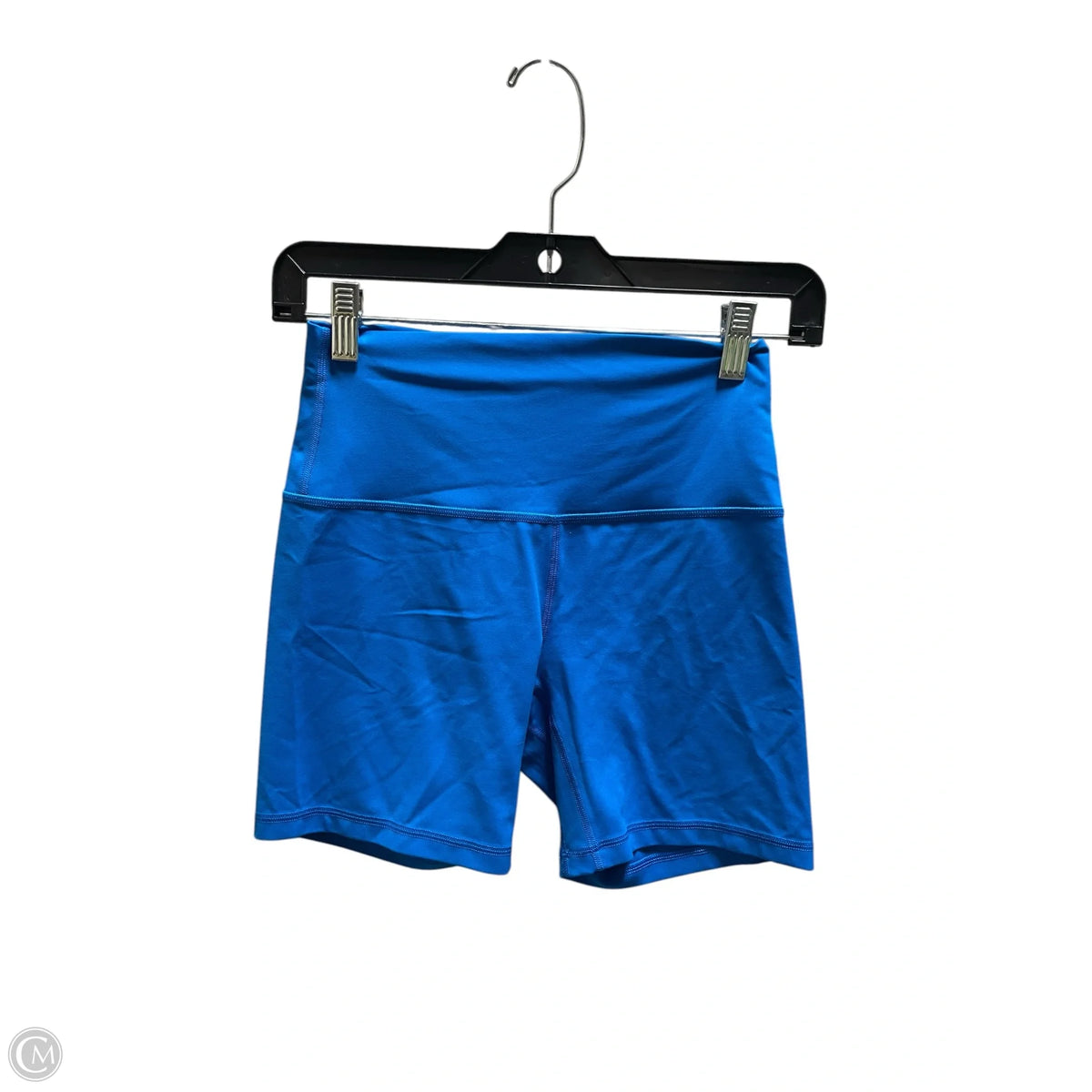 Athletic Shorts By Lululemon In Blue, Size: 6