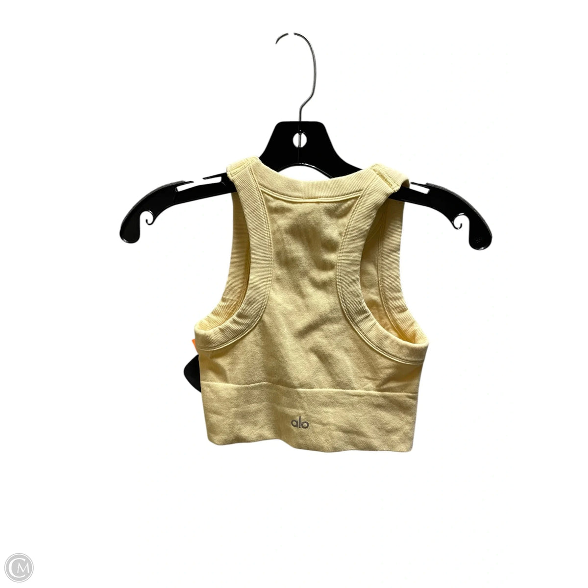 Athletic Tank Top By Alo In Yellow, Size: Xs