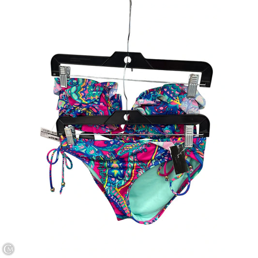 Swimsuit 2pc By Cremieux In Floral Print, Size: S