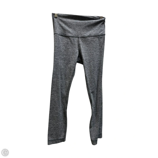 Athletic Leggings By Lululemon In Grey, Size: 4