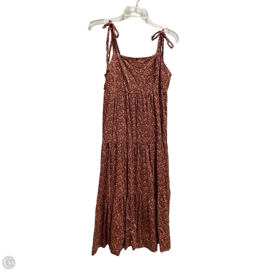 Dress Casual Maxi By Madewell In Floral Print, Size: S
