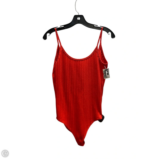Tank Top By Zara In Orange, Size: M