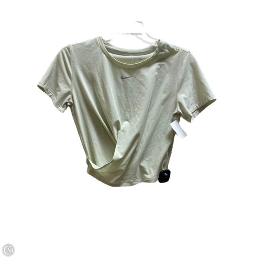 Top Short Sleeve By Nike Apparel In Green, Size: Xs
