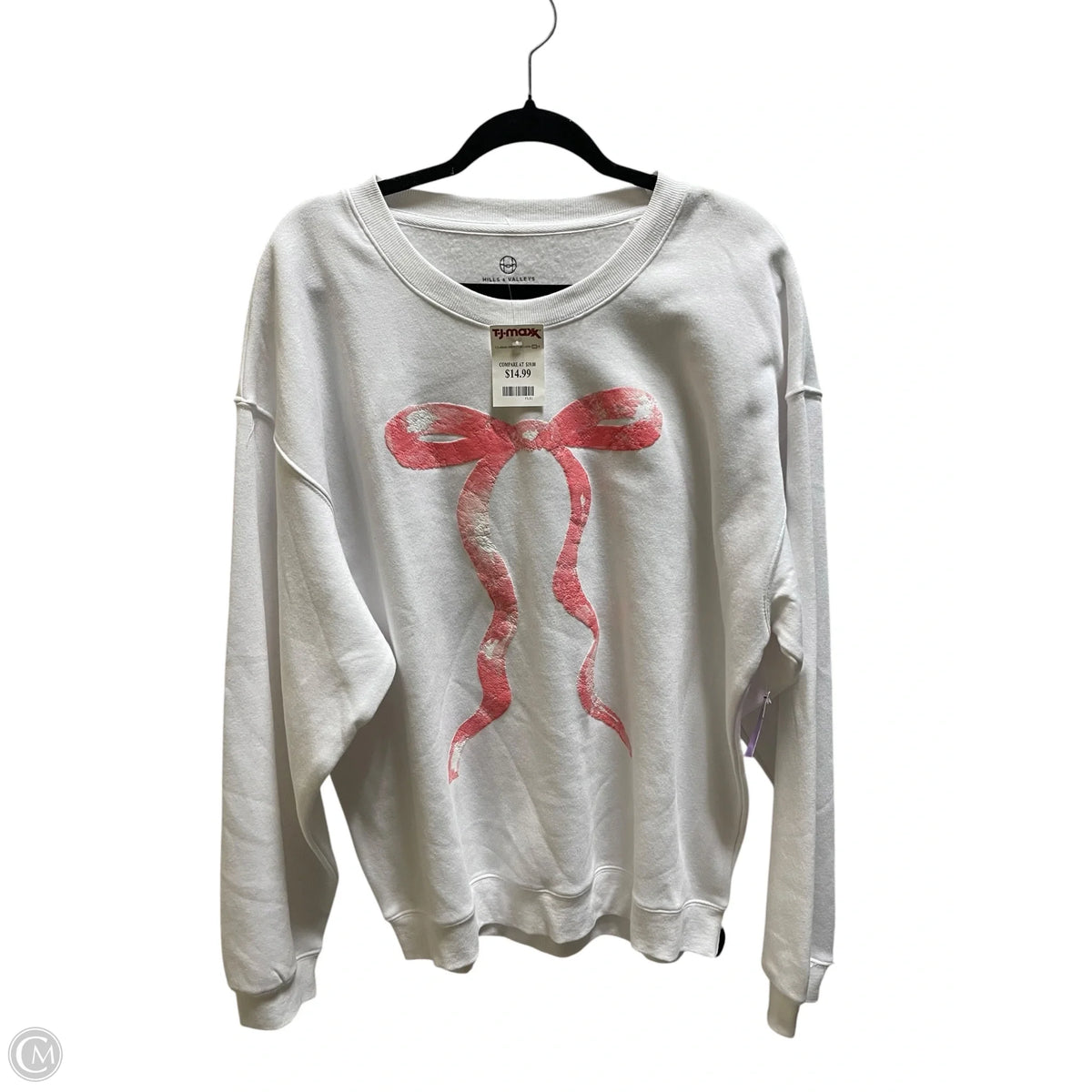 Sweater By Clothes Mentor In White, Size: Xl